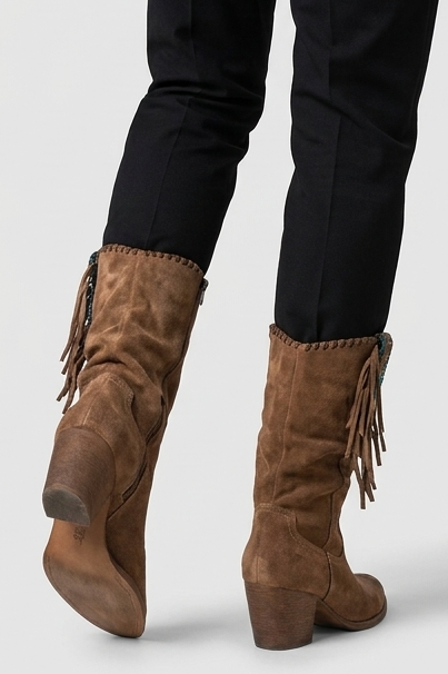 Cushioned Sole Arch Support Long Boots Women