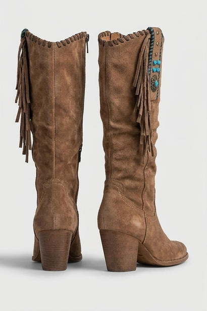 Cushioned Sole Arch Support Long Boots Women