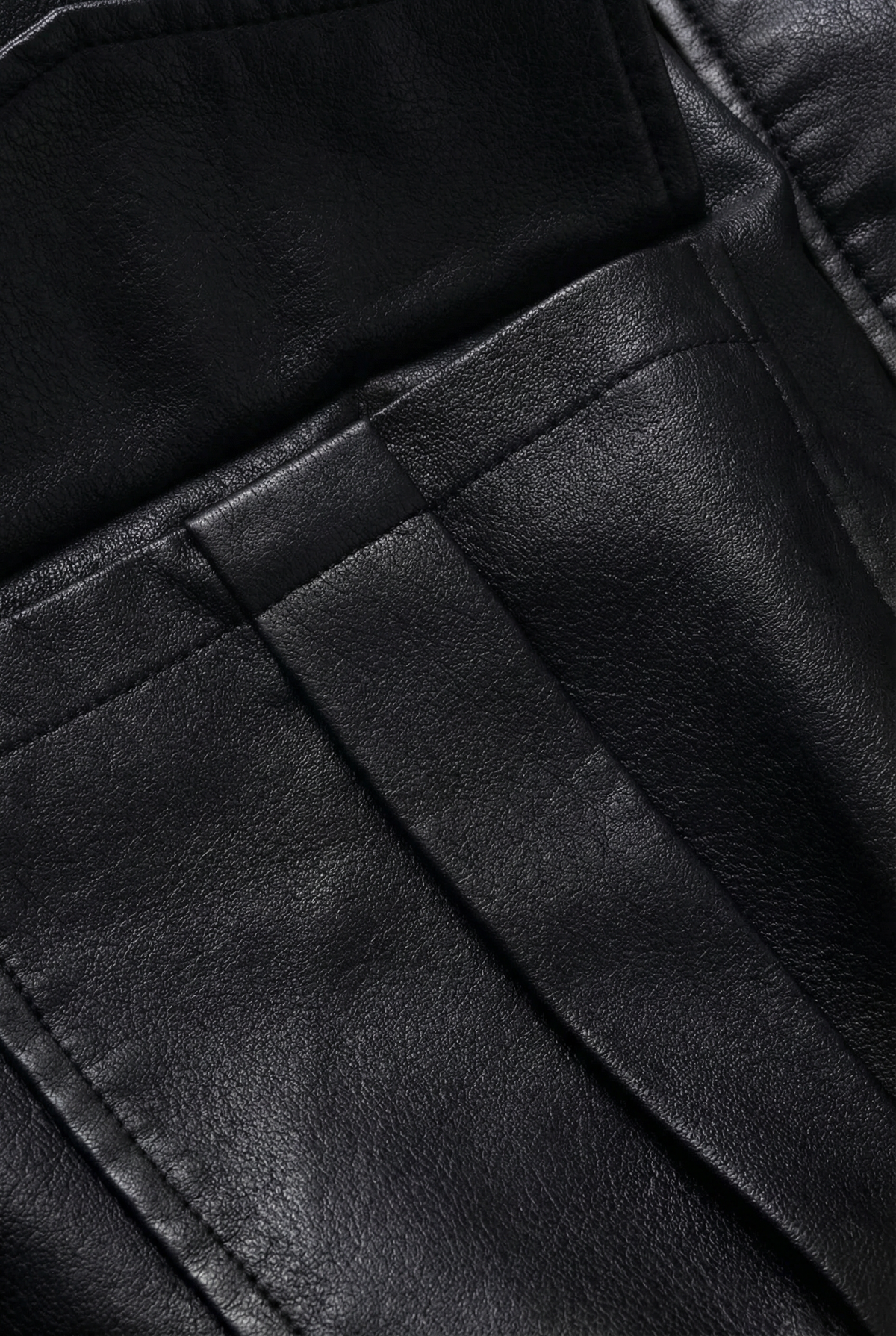 Women’s Classic Faux Leather Jacket