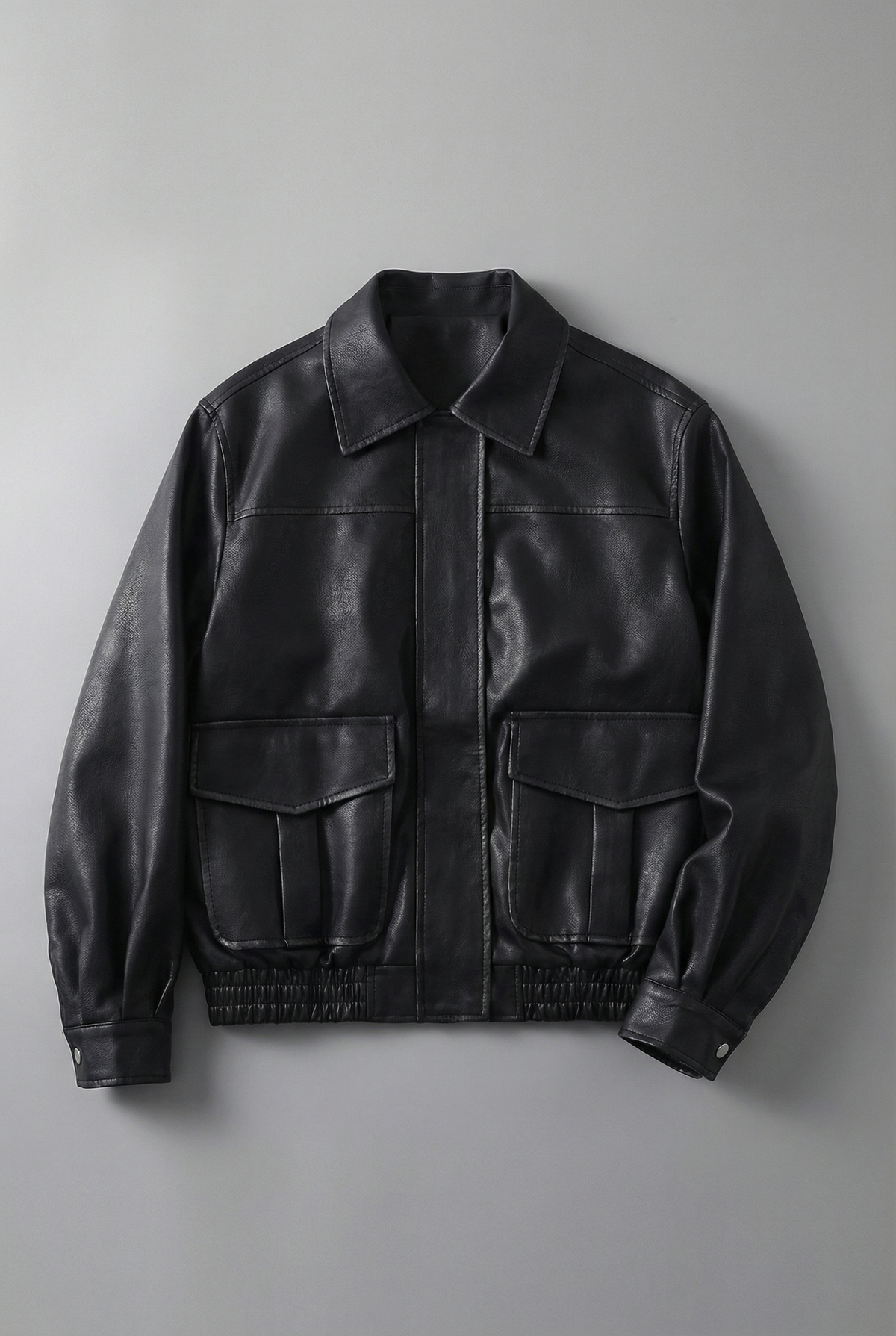 Women’s Classic Faux Leather Jacket
