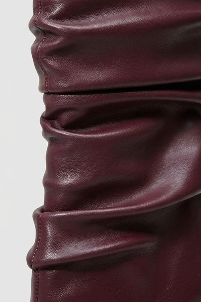 Pointed Toe High Heel Slouch Boots Women