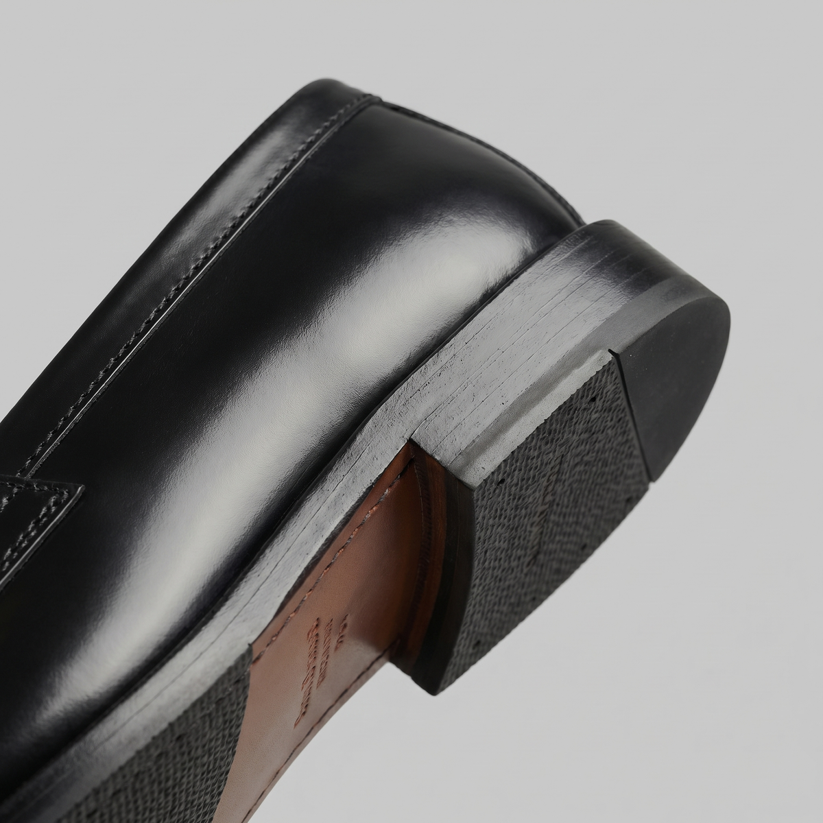 Smooth Slip-On Leather Style Penny Loafers Men