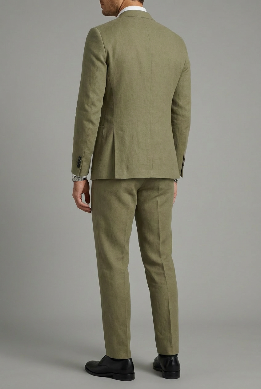 Men’s Two-Piece Suit Lightweight Comfortable Business Wear