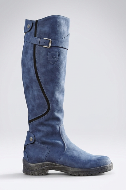 Tall Buckle Detail Knee High Boots Women