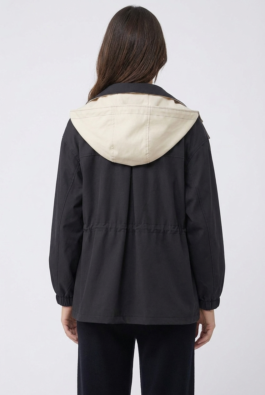 Women's Double-Layer Windbreaker Jacket