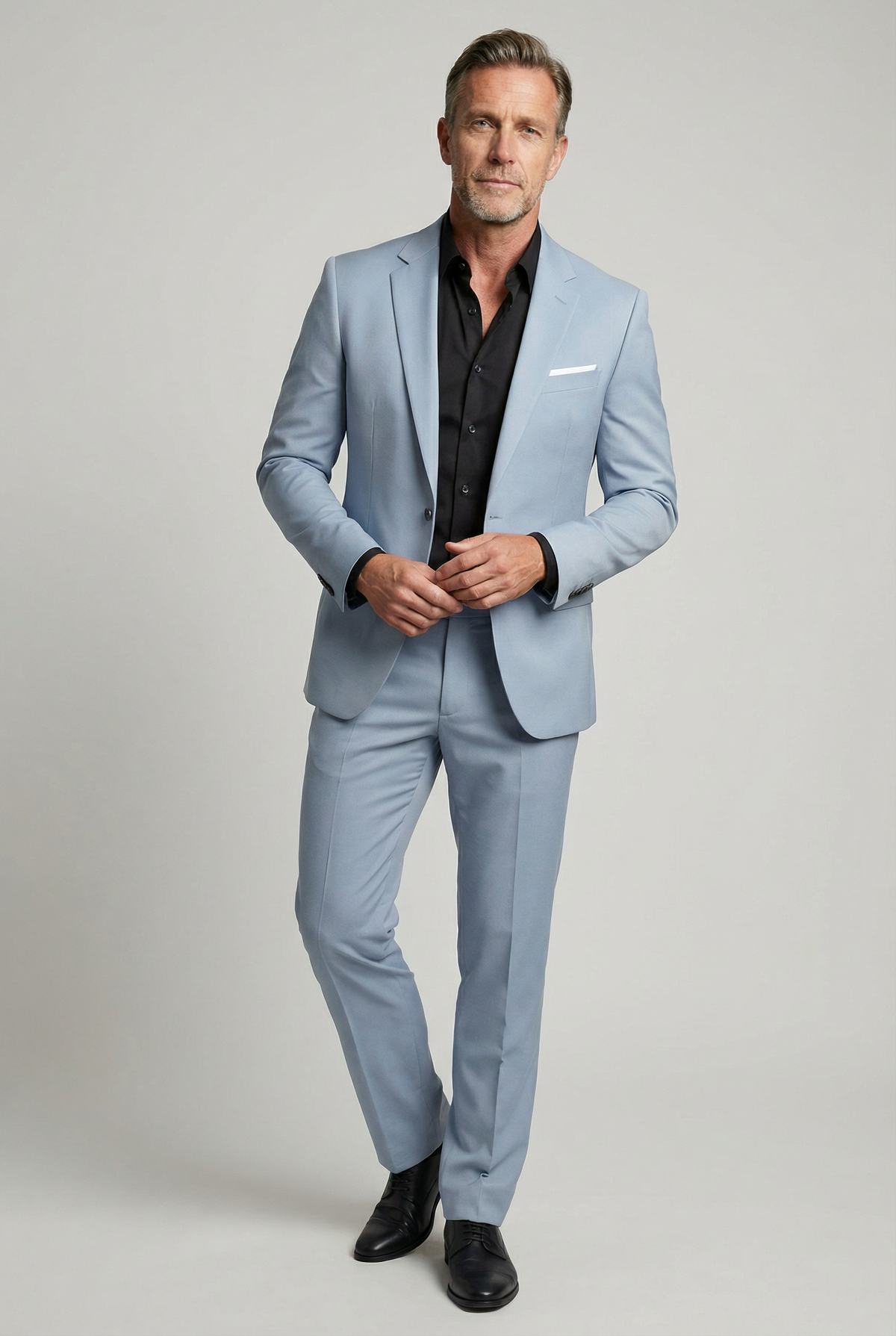Tailored Slim Fit Two Piece Suit Men