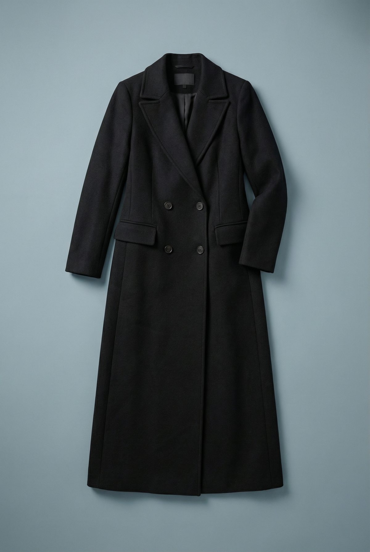 Women’s Chic Longline Elegant Wool Style Coat