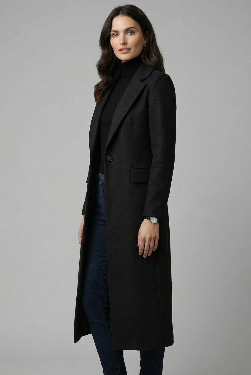 Women's Chic Elegant Longline Winter Coat