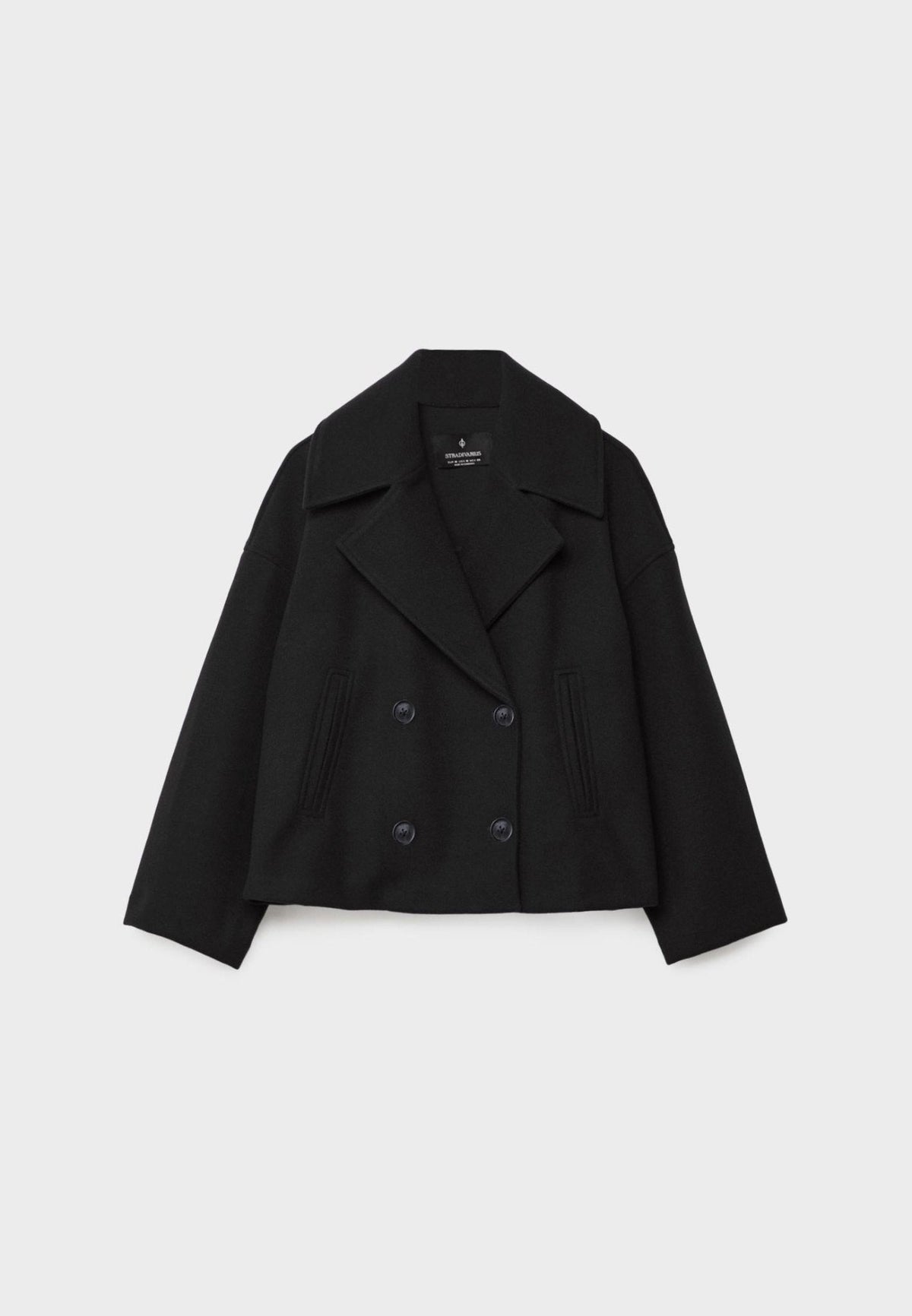 Women’s Oversized Tailored Short Trench Coat Smart Casual Style