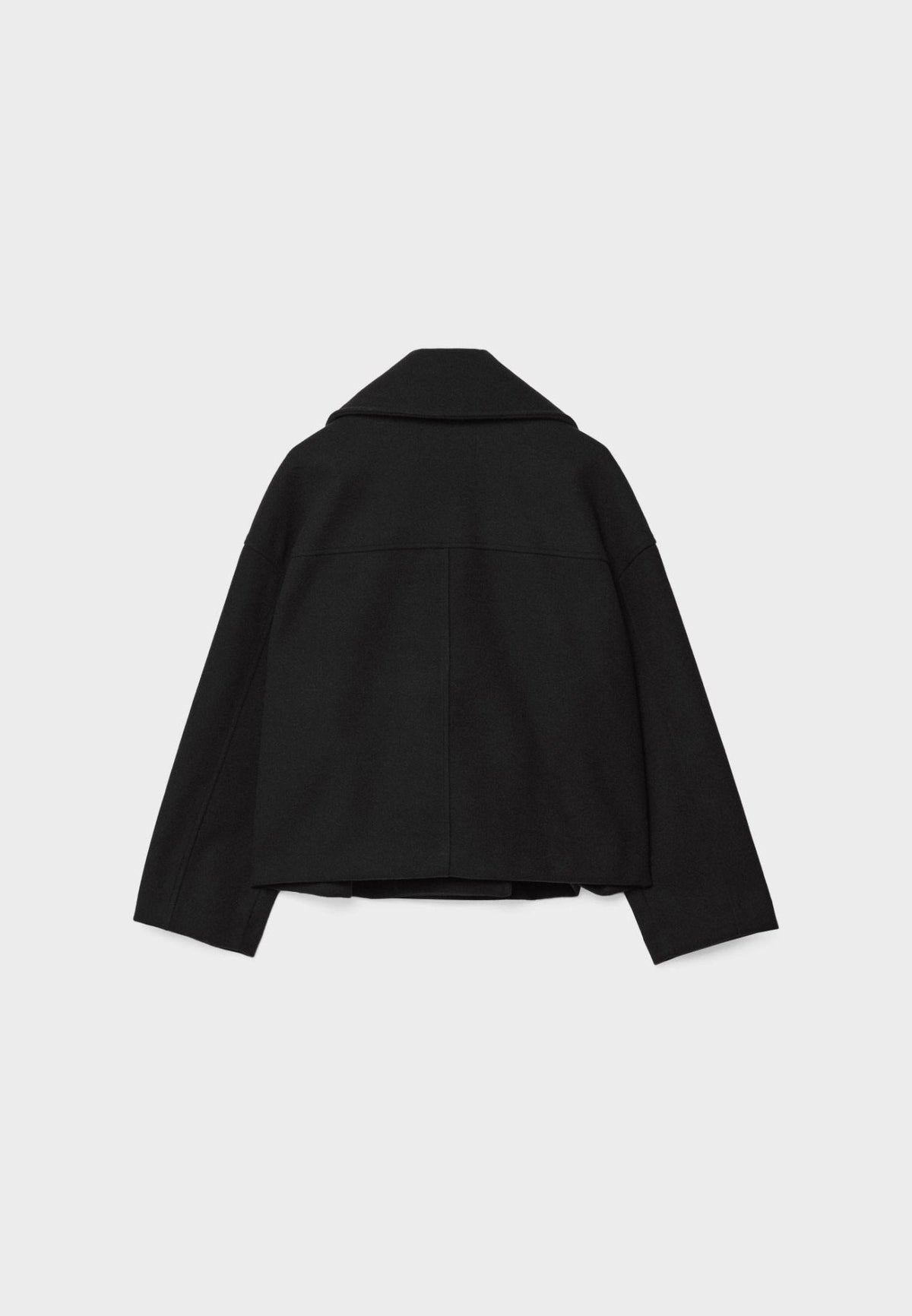 Women’s Oversized Tailored Short Trench Coat Smart Casual Style