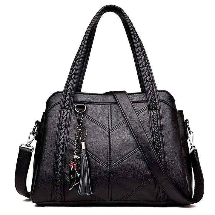 Structured Everyday Tote Bag with Dual Carry Handles