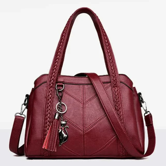 Structured Everyday Tote Bag with Dual Carry Handles