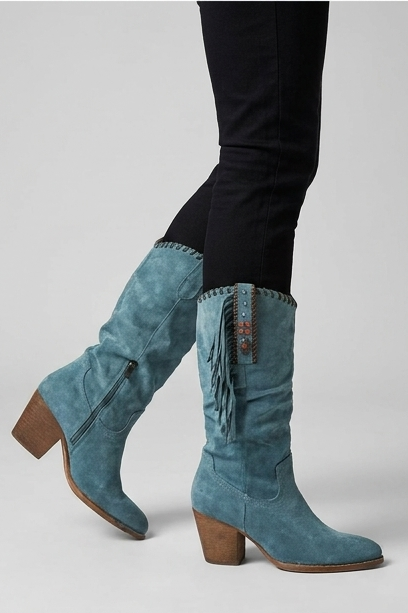Cushioned Sole Arch Support Long Boots Women