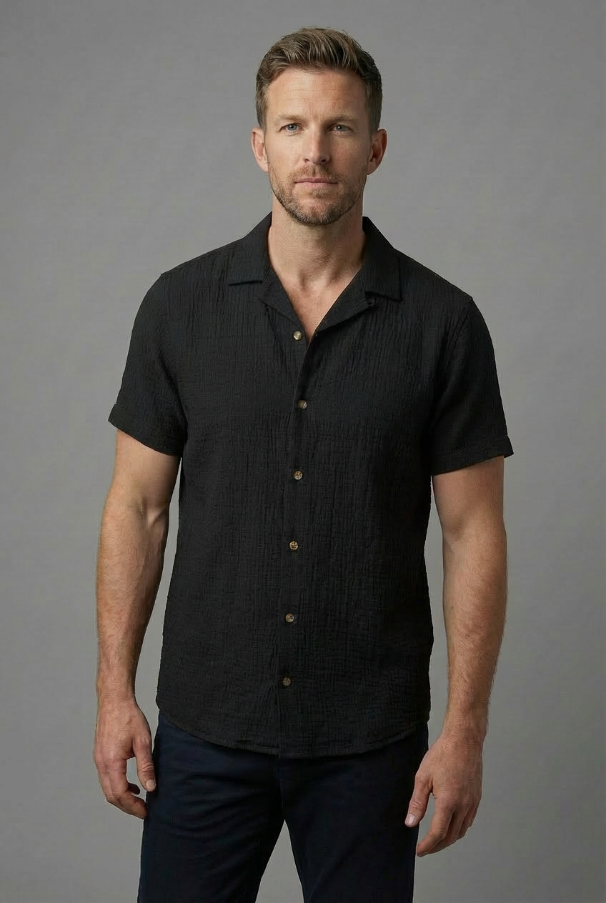 Men's Premium Casual Button-Up Top