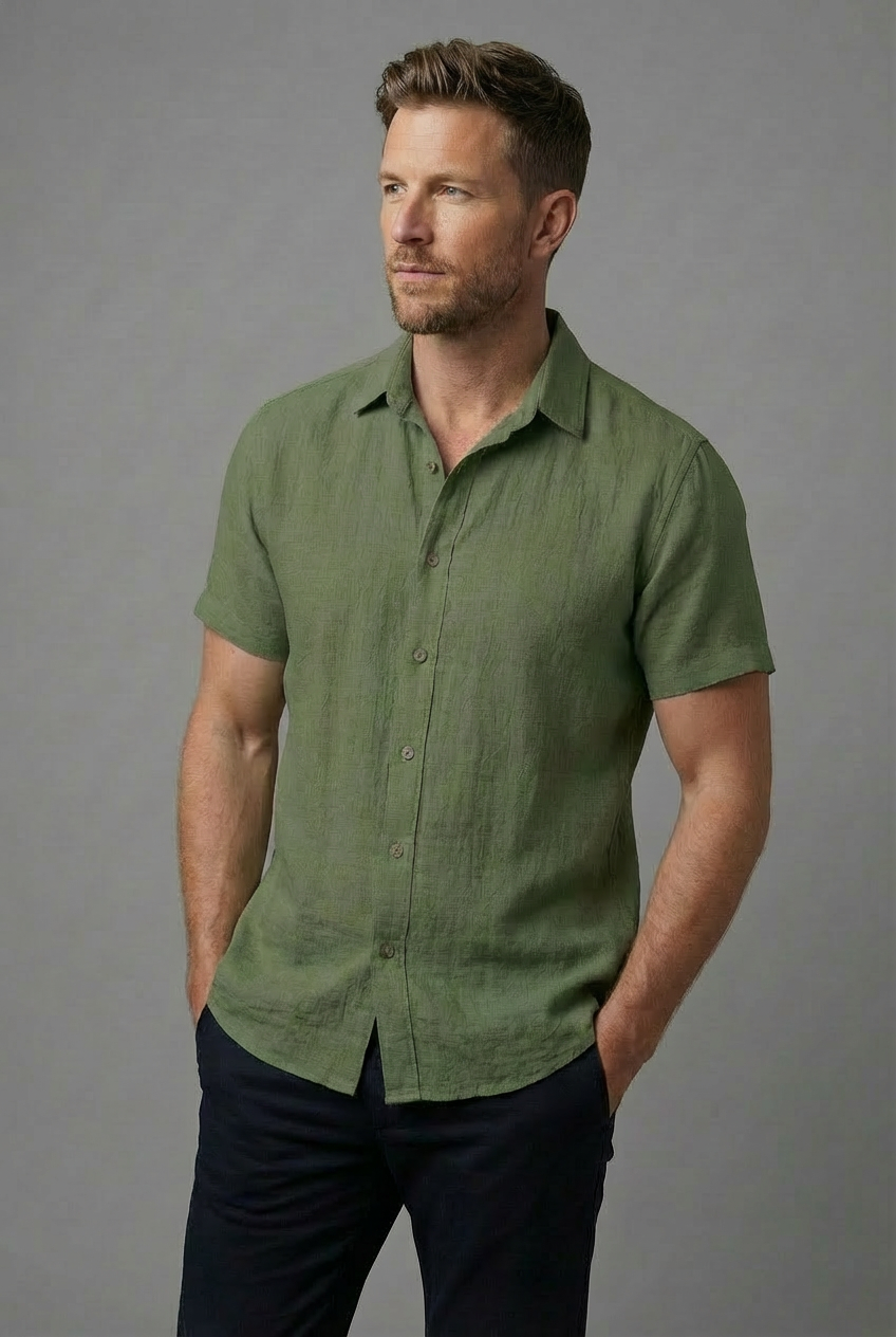 Men's Premium Casual Button-Up Top