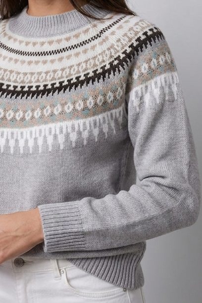 Women’s Nordic Crew Neck Knit Winter Jumper
