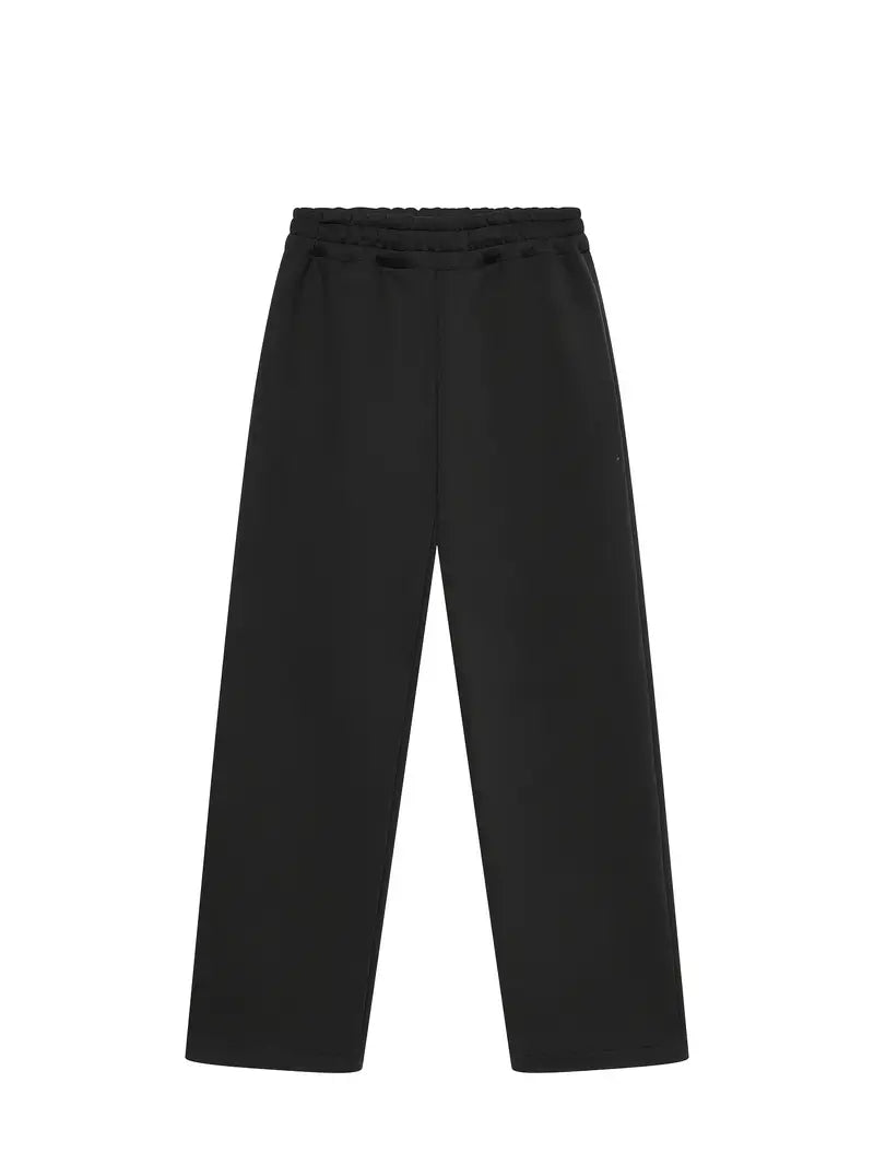 Regular Fit Ribbed Cuff Tracksuit Joggers Men