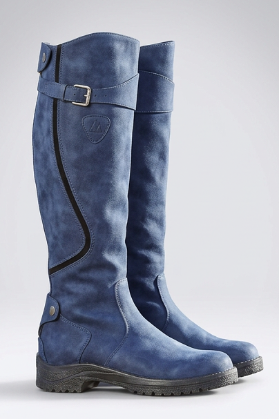 Tall Buckle Detail Knee High Boots Women
