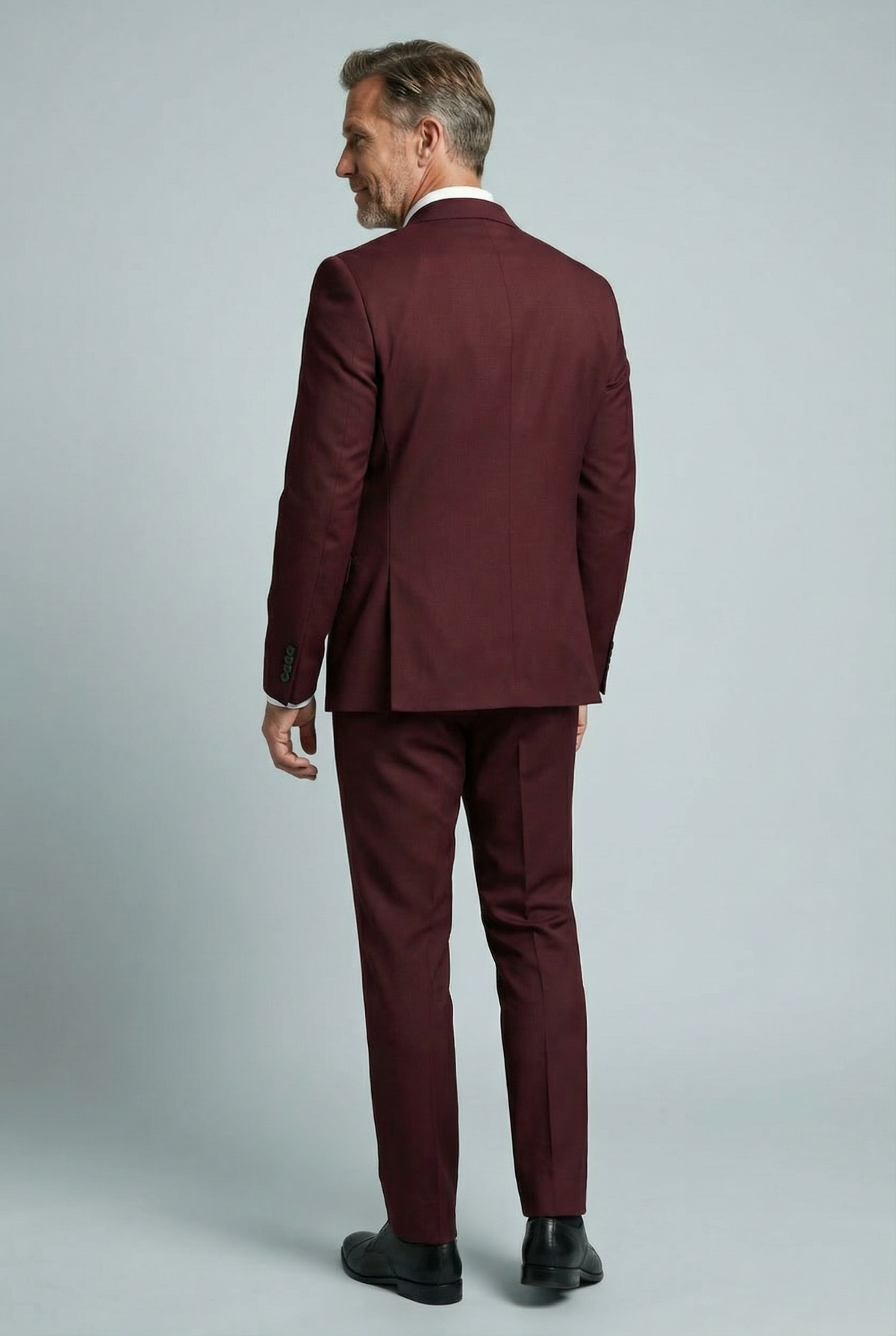 Tailored Slim Fit Two Piece Suit Men
