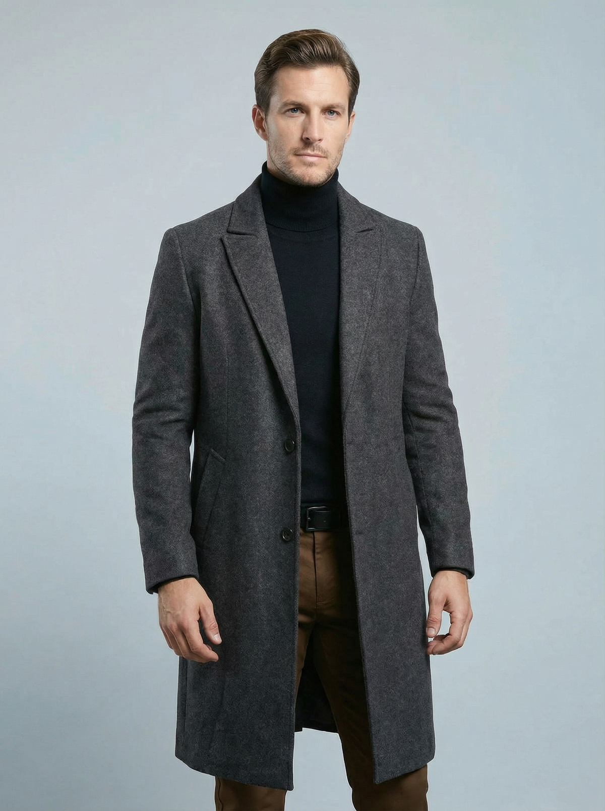 Men’s Structured Formal Winter Coat