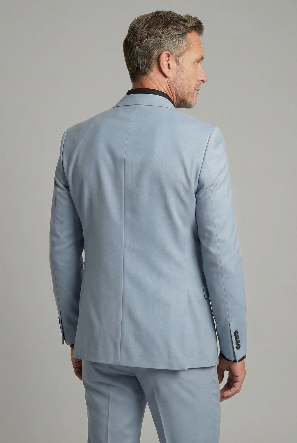 Tailored Slim Fit Two Piece Suit Men