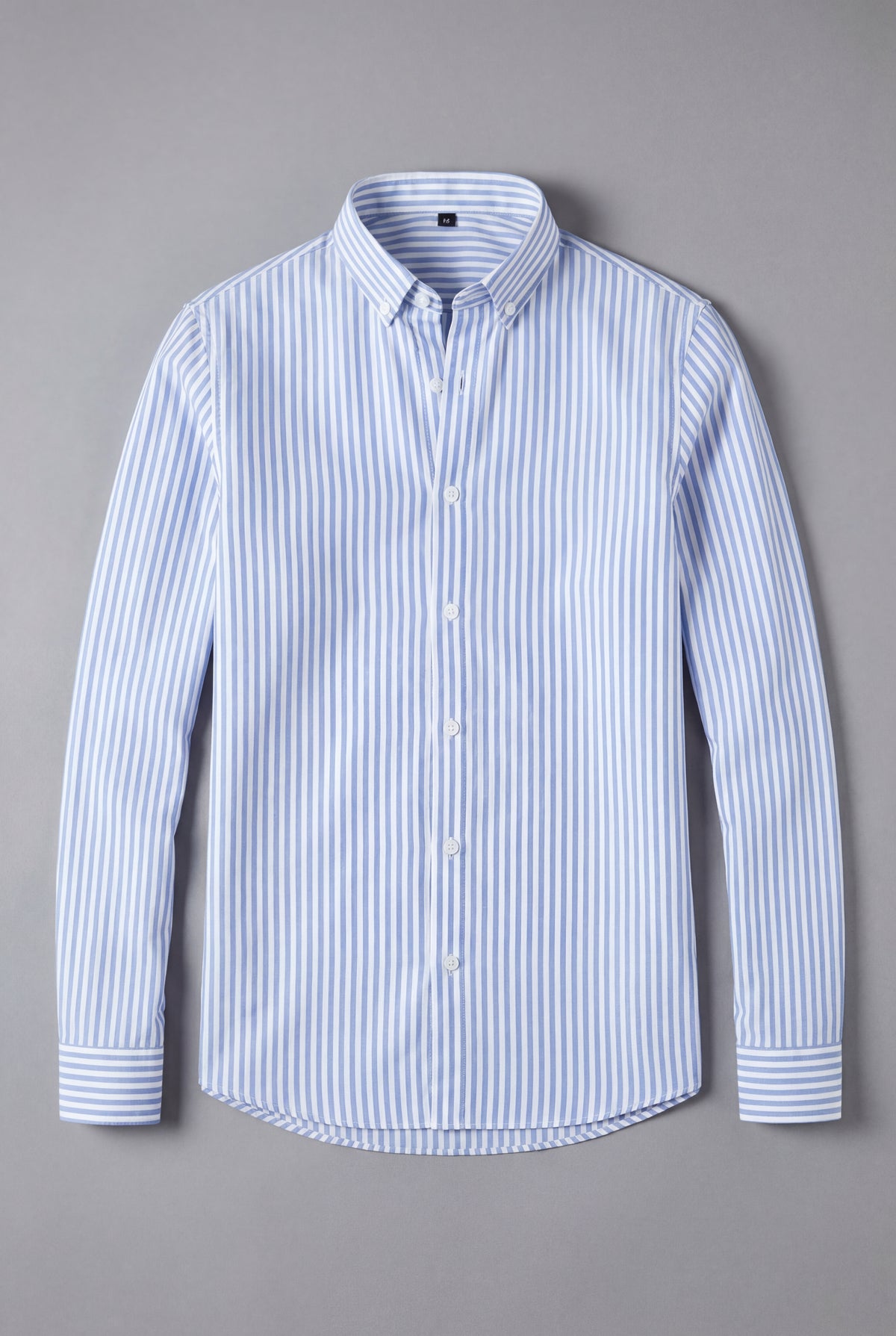 Men’s Vertical Stripe Overshirt – Lightweight Layer & Smart Casual Fit