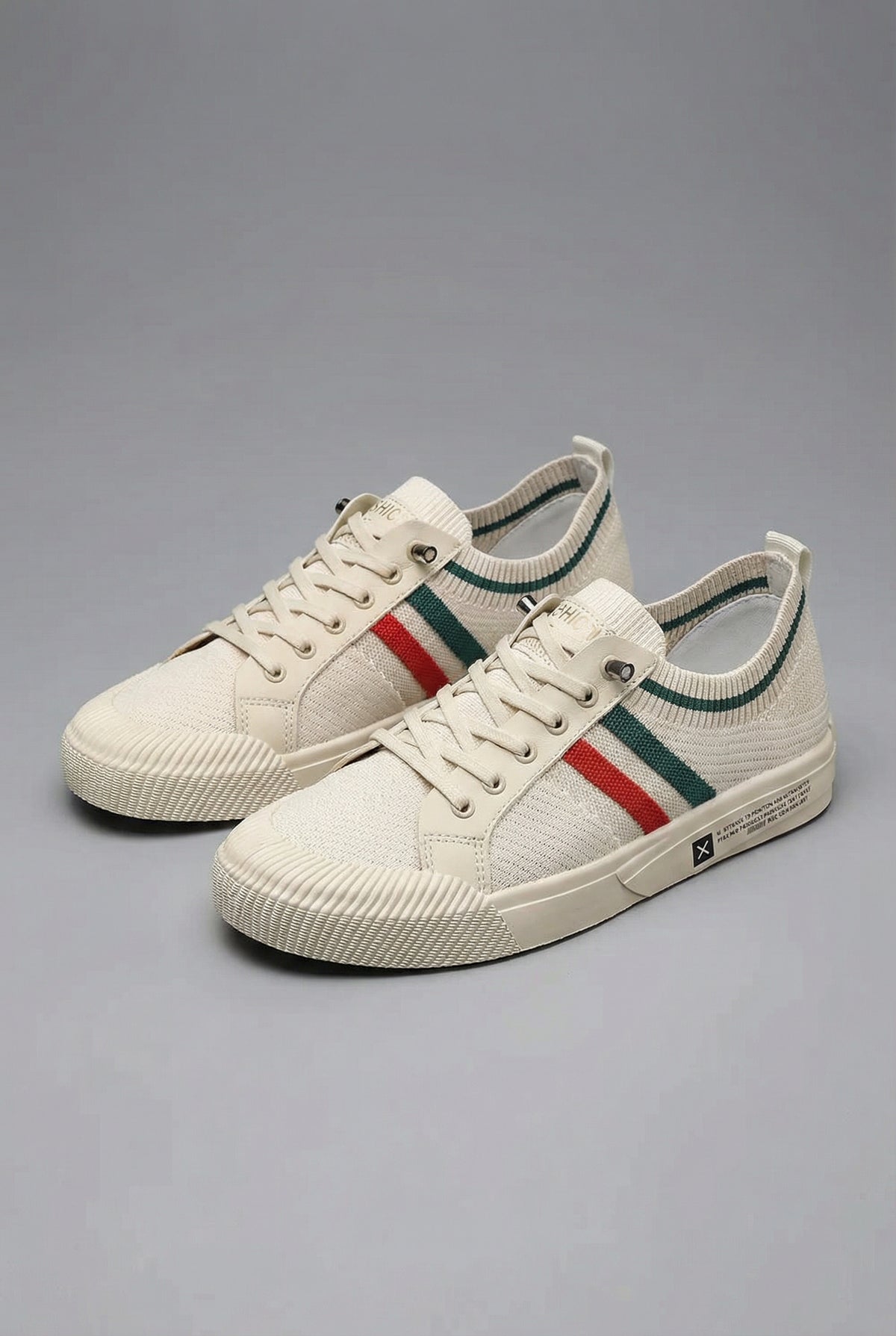 Men’s Knit Style Smart Casual Trainers