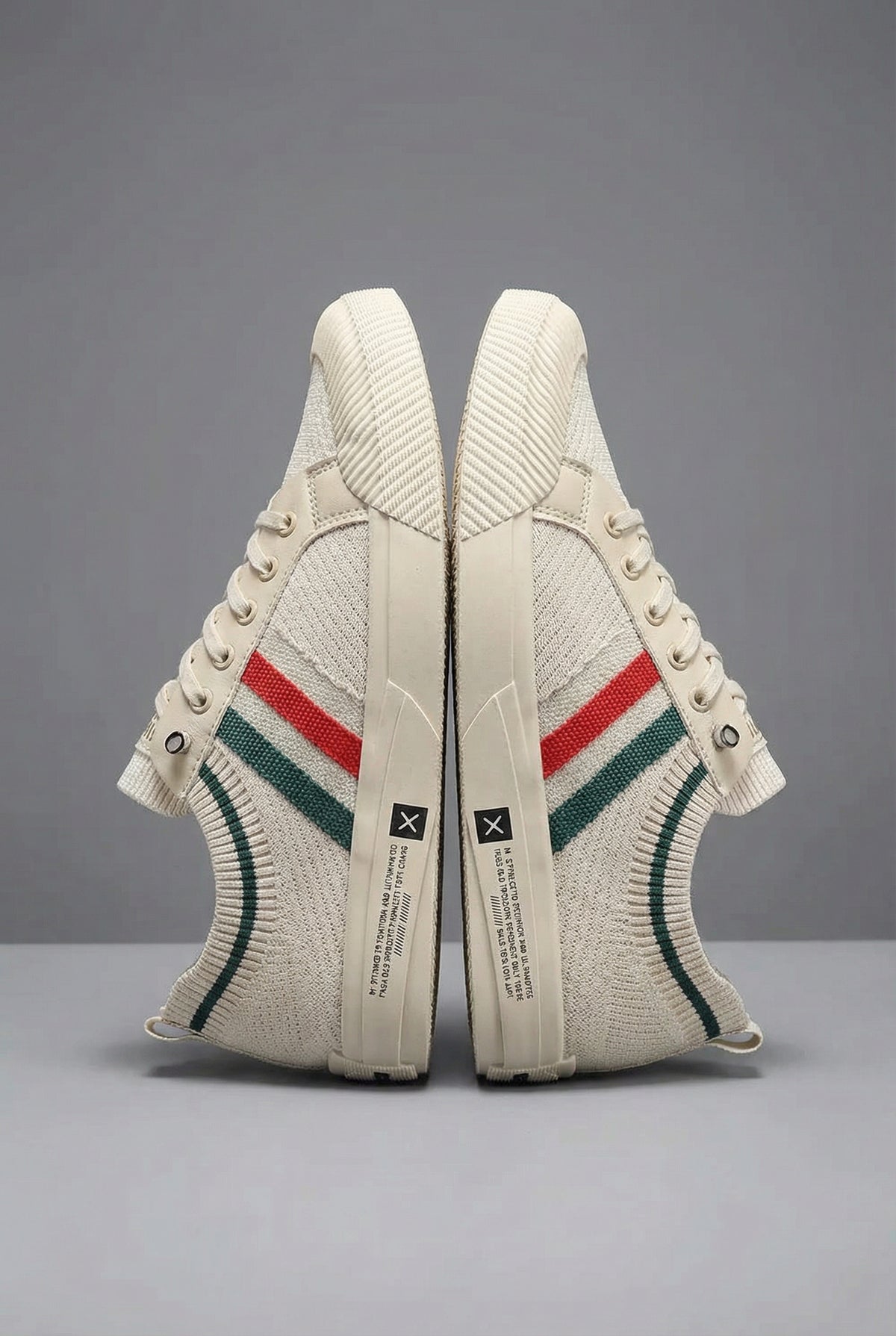 Men’s Knit Style Smart Casual Trainers