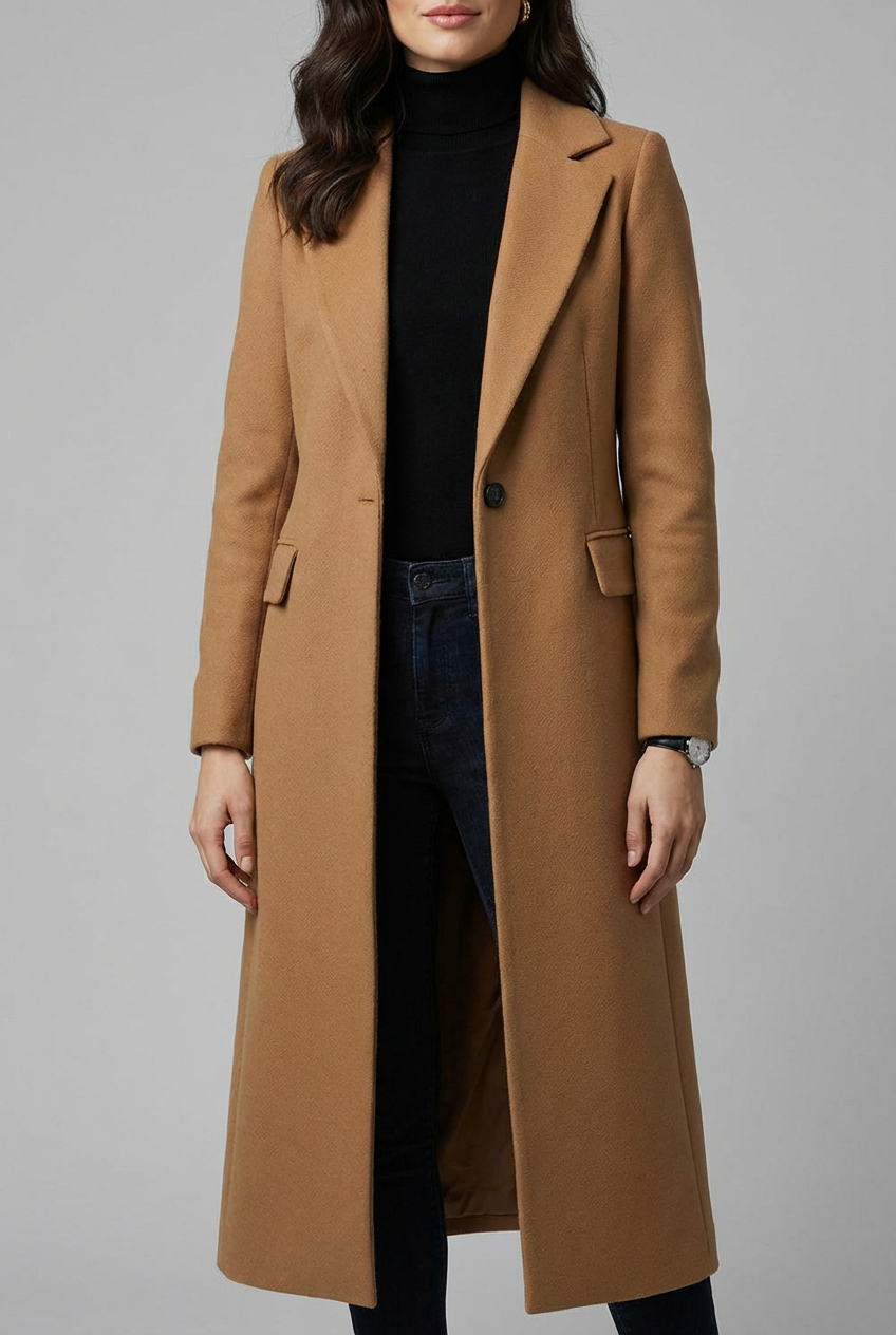 Women's Chic Elegant Longline Winter Coat