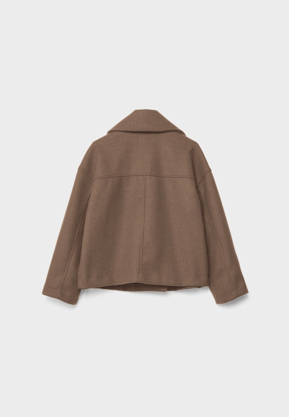 Women’s Oversized Tailored Short Trench Coat Smart Casual Style